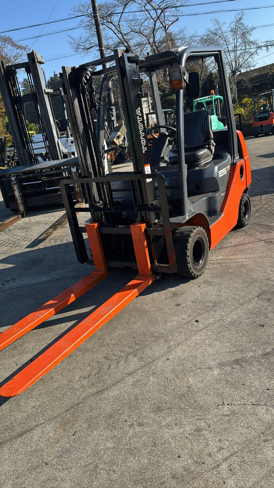 2007 Toyota Compact Forklift LPG
